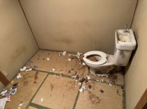 熊本県御船町3LDKマンションK様のゴミ屋敷片付け事例