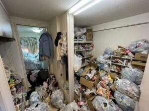 熊本県天草市1KアパートT様のゴミ屋敷片付け事例