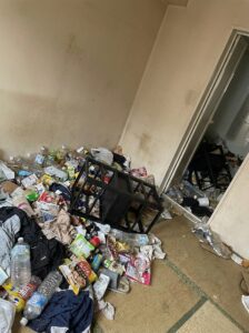 佐賀県太良町1DKマンションR様のゴミ屋敷片付け事例