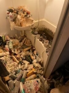 熊本県宇城市2LDKアパートY様のゴミ屋敷片付け事例