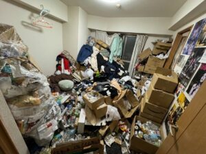 長崎県島原市2LDK戸建てT様のゴミ屋敷片付け事例