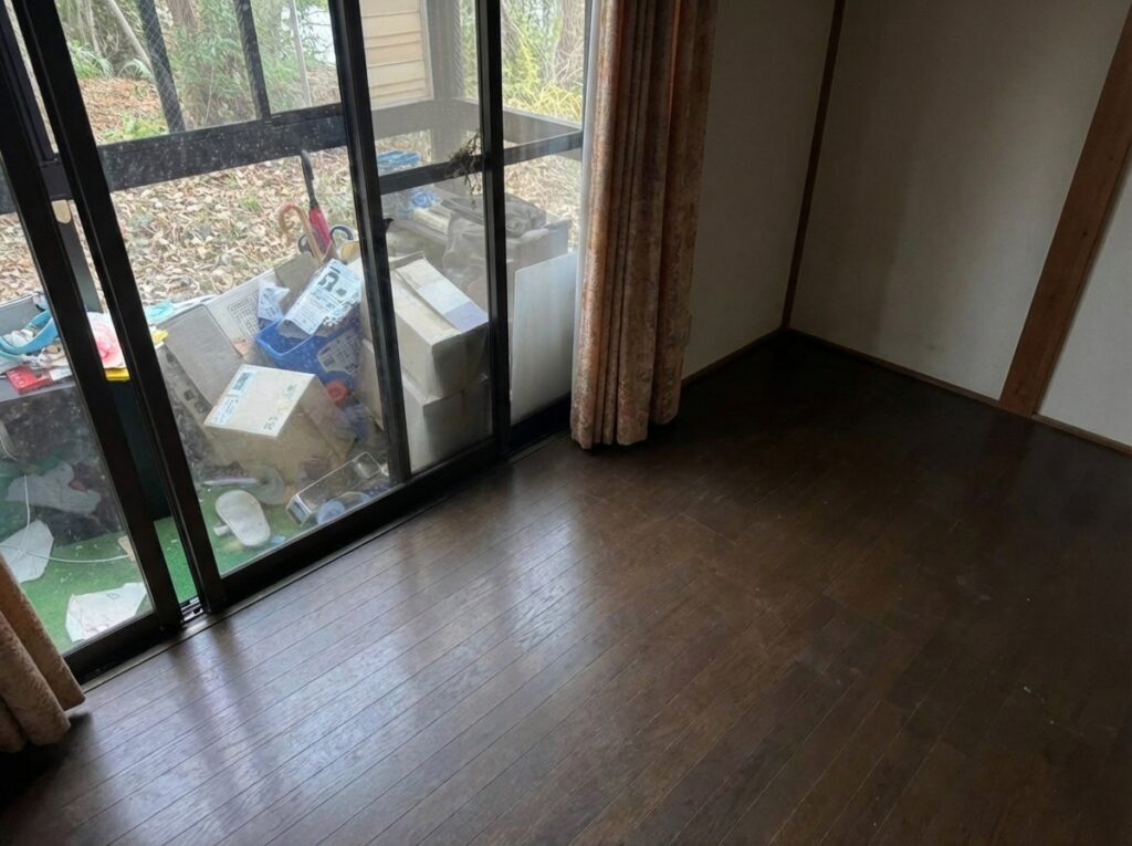 大分県姫島村1DKマンションS様のゴミ屋敷片付け事例 After