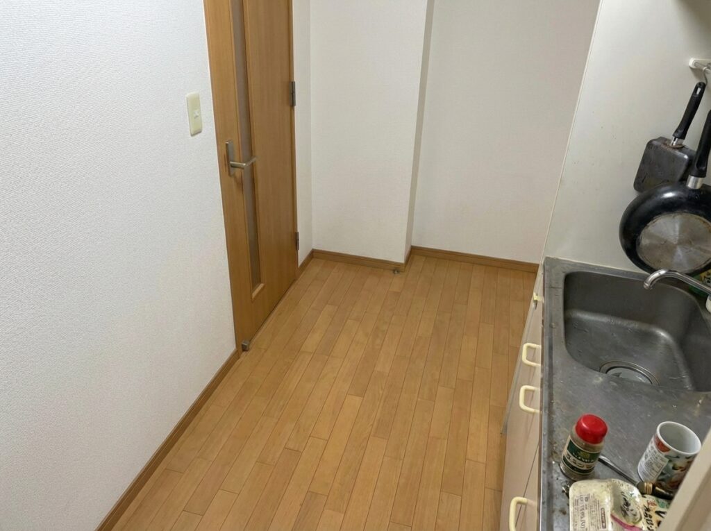 熊本県八代市1LDKアパートW様のゴミ屋敷片付け事例 After