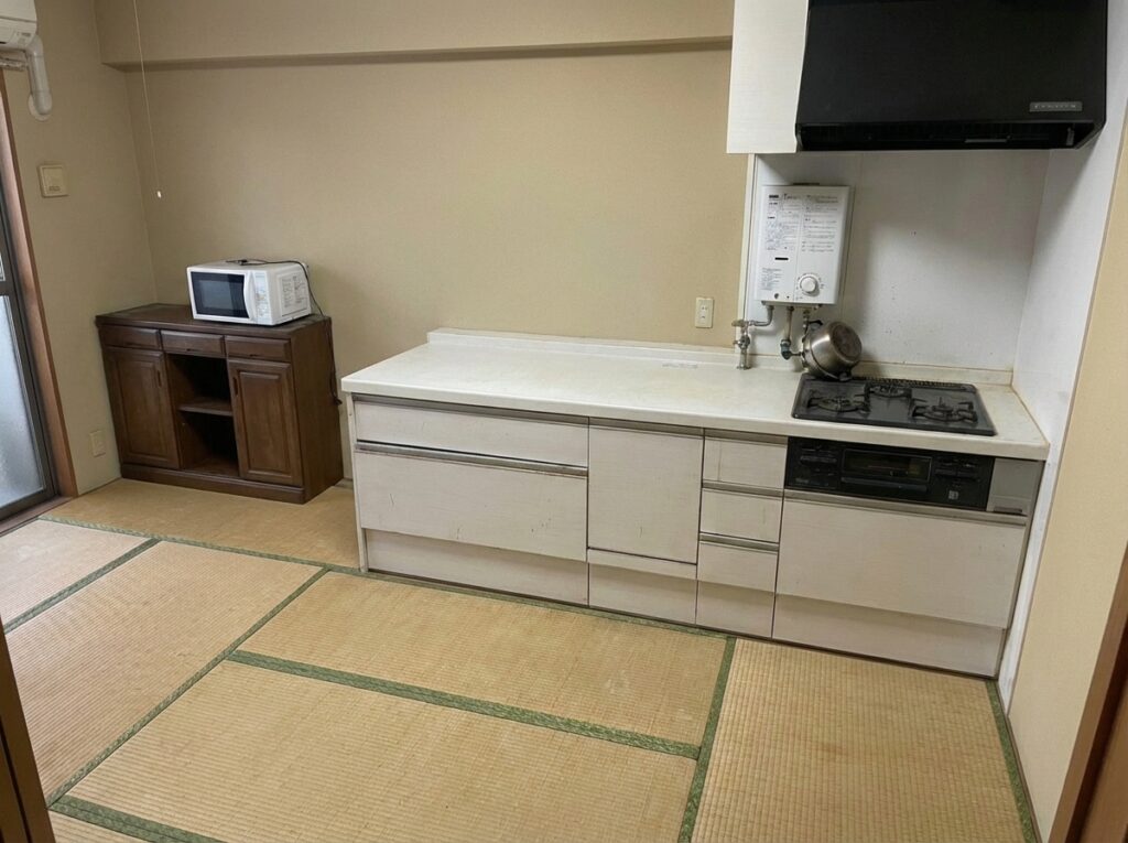 佐賀県太良町1KマンションS様のゴミ屋敷片付け事例 After