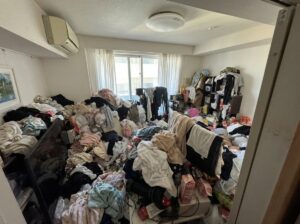 熊本県あさぎり町1DKアパートS様のゴミ屋敷片付け事例