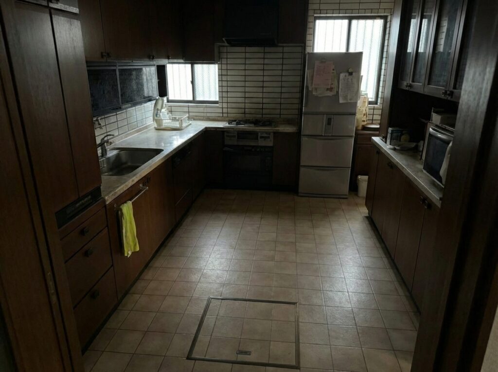 大分県豊後高田市1DKマンションH様のゴミ屋敷片付け事例 After