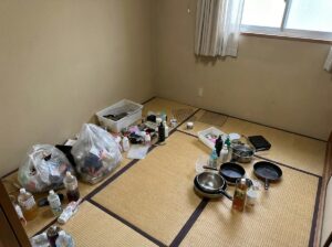 福岡県福智町2LDKアパートN様のゴミ屋敷片付け事例