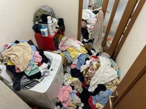 福岡県糸島市1KアパートH様のゴミ屋敷片付け事例