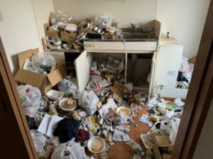 佐賀県上峰町2DK戸建てT様のゴミ屋敷片付け事例