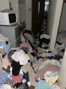 佐賀県小城市1KアパートO様のゴミ屋敷片付け事例