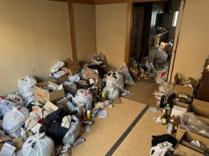 大分県宇佐市3LDK戸建てK様のゴミ屋敷片付け事例