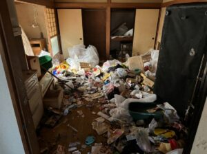 大分県日田市5LDK以上戸建てM様のゴミ屋敷片付け事例