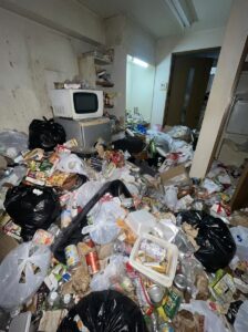 佐賀県小城市3LDKマンションY様のゴミ屋敷片付け事例