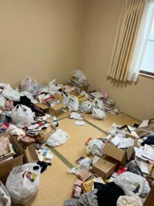 福岡県宮若市3LDK戸建てI様のゴミ屋敷片付け事例