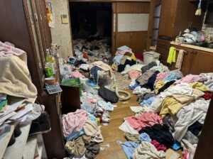 大分県日出町1KマンションA様のゴミ屋敷片付け事例