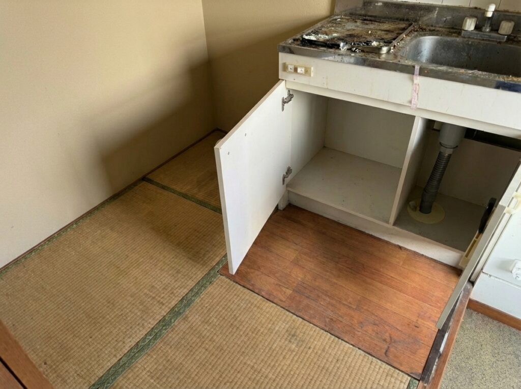 佐賀県上峰町1KマンションK様のゴミ屋敷片付け事例 After