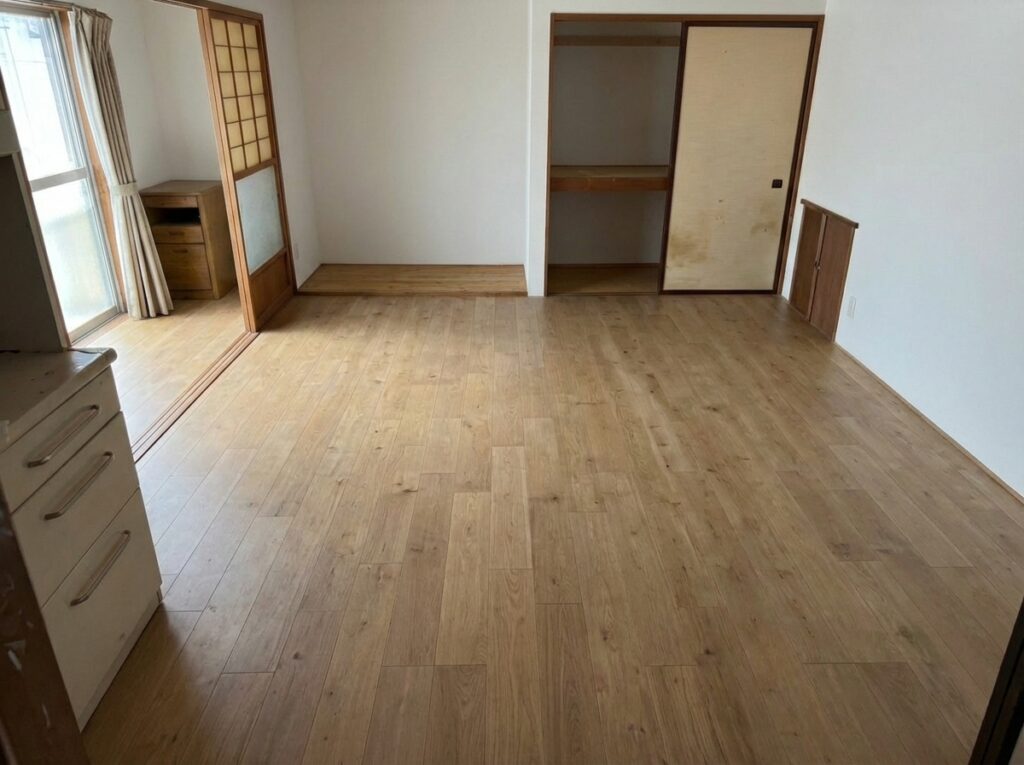 大分県中津市3LDK戸建てT様のゴミ屋敷片付け事例 After