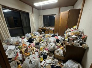 熊本県山江村4LDK戸建てW様のゴミ屋敷片付け事例