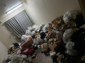 高知県大川村3LDK戸建てH様のゴミ屋敷片付け事例