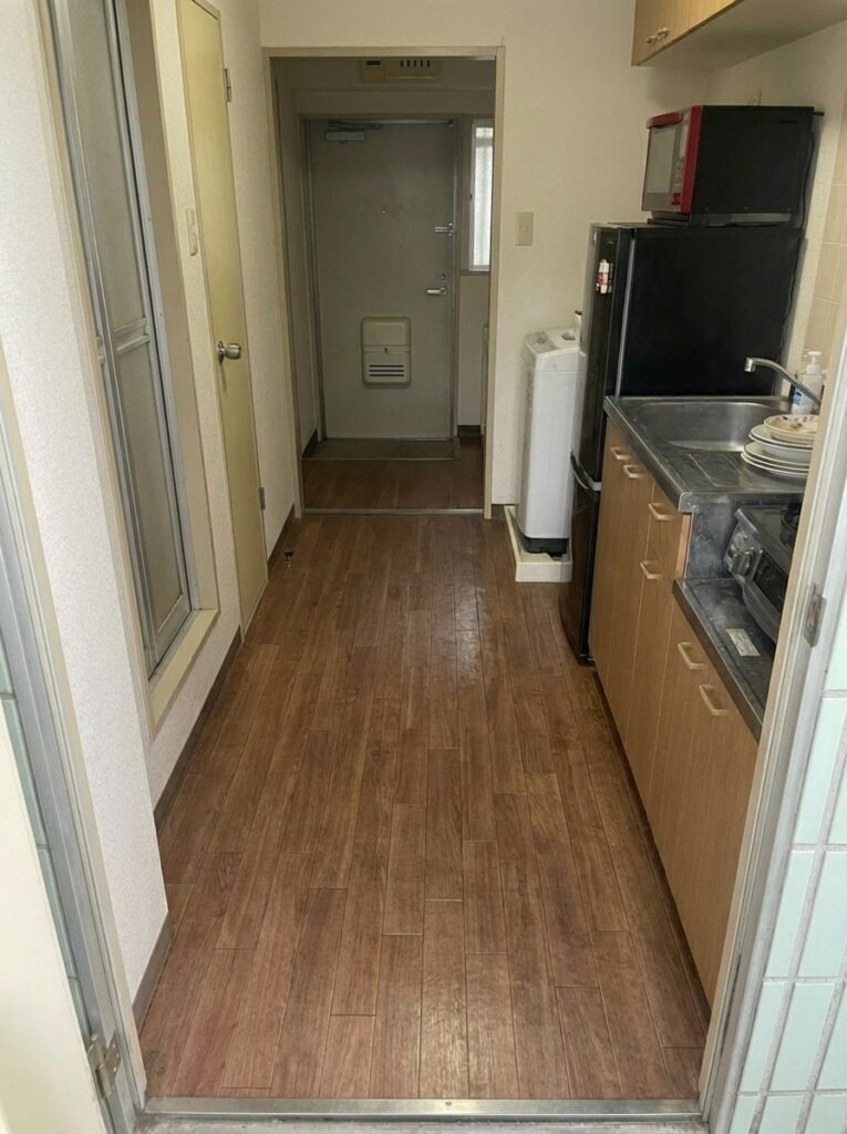 高知県仁淀川町2DKマンションO様のゴミ屋敷片付け事例 After