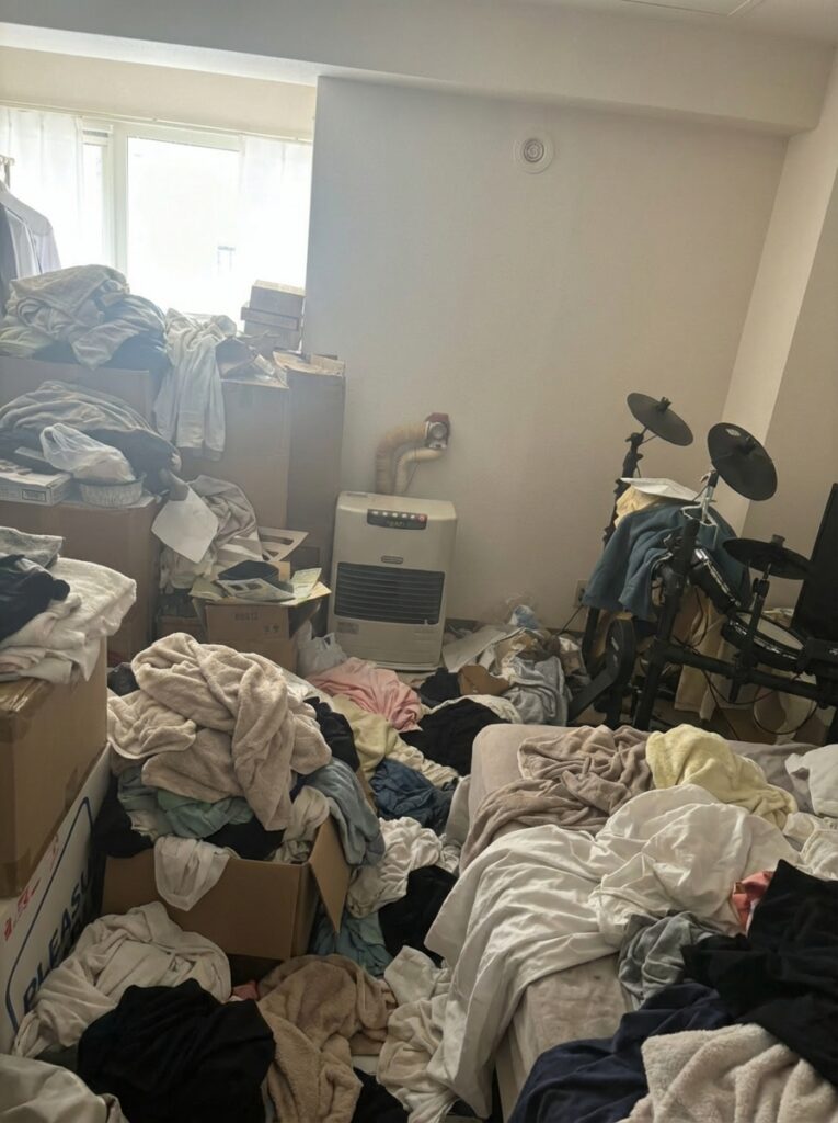 高知県佐川町5LDK以上戸建てI様のゴミ屋敷片付け事例 Before