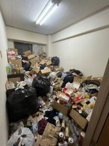 福岡県北九州市4LDK戸建てK様のゴミ屋敷片付け事例