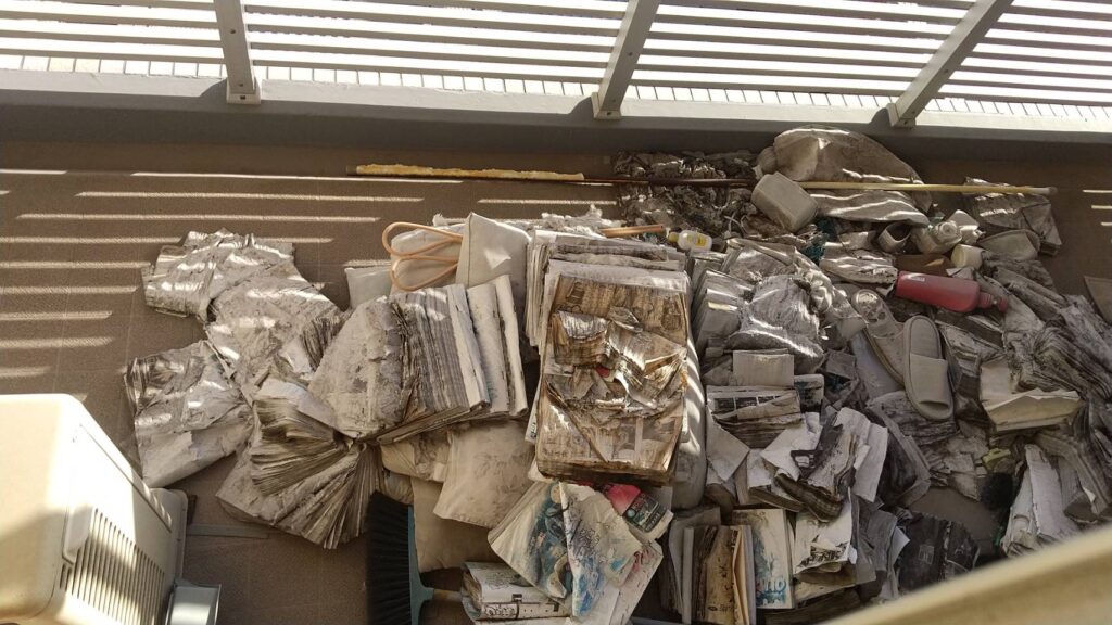 福岡県大牟田市2LDK戸建てI様のゴミ屋敷片付け事例 Before