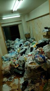 福岡県柳川市1LDKアパートM様のゴミ屋敷片付け事例
