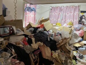 香川県善通寺市1KマンションO様のゴミ屋敷片付け事例