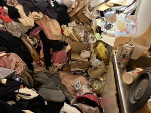 香川県観音寺市2DKアパートW様のゴミ屋敷片付け事例