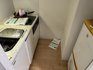 愛媛県伊方町2LDKアパートK様のゴミ屋敷片付け事例