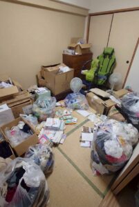 長崎県長与町4LDK戸建てI様のゴミ屋敷片付け事例