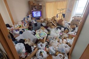 長崎県川棚町2DKアパートA様のゴミ屋敷片付け事例