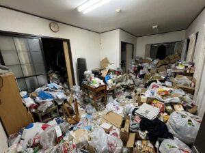 鹿児島県指宿市2LDKアパートY様のゴミ屋敷片付け事例