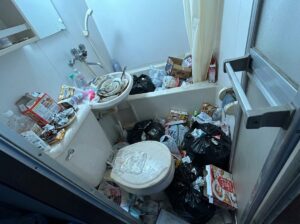 宮崎県西米良村2DKアパートT様のゴミ屋敷片付け事例