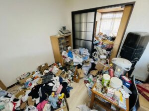 鹿児島県西之表市4LDK戸建てI様のゴミ屋敷片付け事例