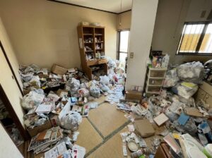 鹿児島県日置市4LDK戸建てI様のゴミ屋敷片付け事例