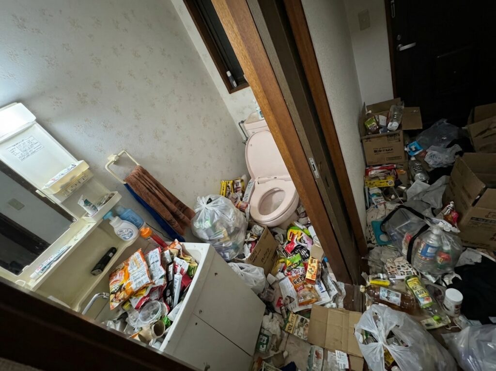 宮崎県えびの市5LDK以上戸建てN様のゴミ屋敷片付け事例 Before