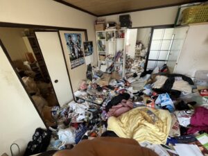 鹿児島県垂水市3LDKマンションT様のゴミ屋敷片付け事例