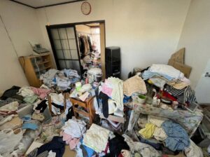鹿児島県指宿市2DKマンションT様のゴミ屋敷片付け事例