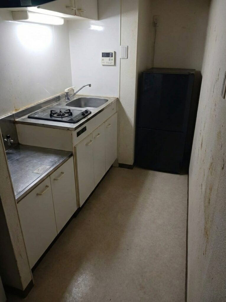 宮崎県五ヶ瀬町1DKマンションW様のゴミ屋敷片付け事例 After