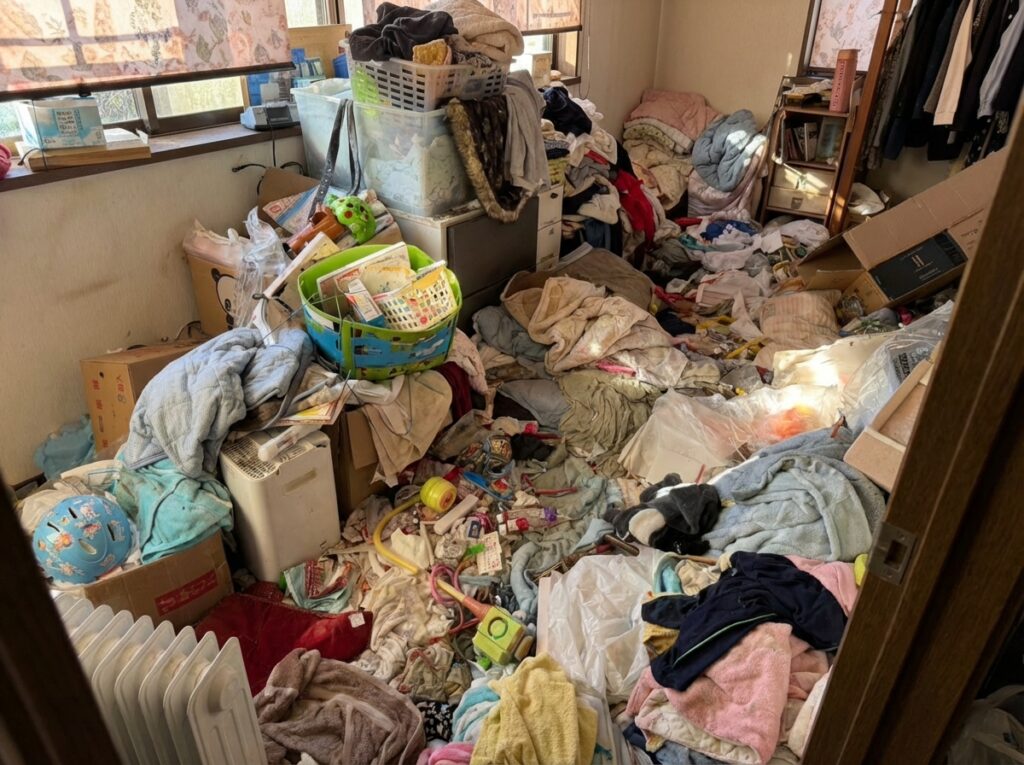 宮崎県串間市2LDK戸建てM様のゴミ屋敷片付け事例 Before