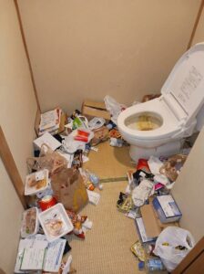 宮崎県日之影町2LDKアパートW様のゴミ屋敷片付け事例