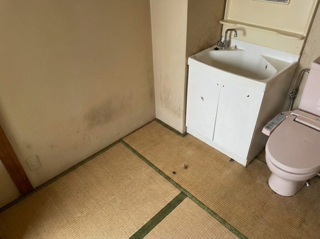宮崎県三股町1KアパートI様のゴミ屋敷片付け事例 After