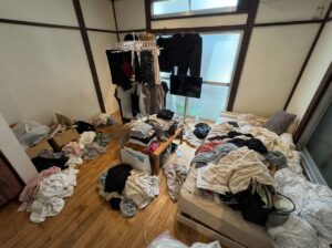 ゴミ屋敷片付け｜三重県御浜町1R（ワンルーム）マンションＳ.Ｓ様の作業事例