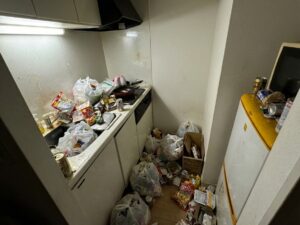 ゴミ屋敷片付け｜北海道北広島市4LDK二世帯住宅Ｔ.Ｍ様の作業事例