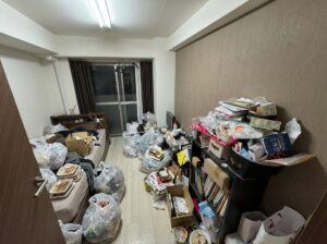 ゴミ屋敷片付け｜北海道妹背牛町2LDK戸建て（一軒家）Ｎ.Ｒ様の作業事例