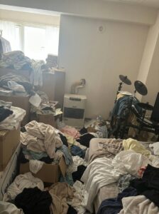ゴミ屋敷片付け｜北海道小平町1R（ワンルーム）マンションＳ.Ｅ様の作業事例