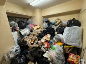 ゴミ屋敷片付け｜北海道幌延町1KアパートＴ.Ｒ様の作業事例