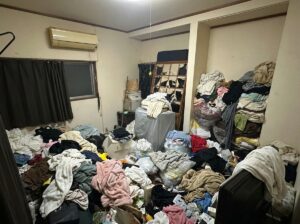 ゴミ屋敷片付け｜北海道泊村3LDKアパートＴ.Ｓ様の作業事例